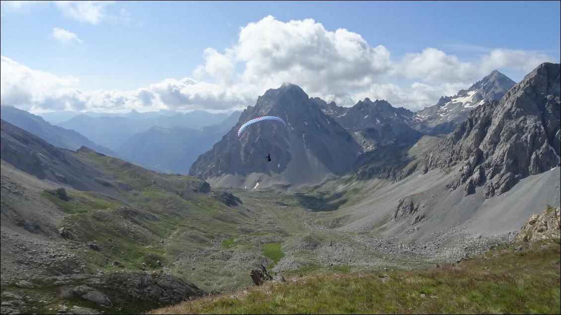 Vol en Italie, haut val Maira