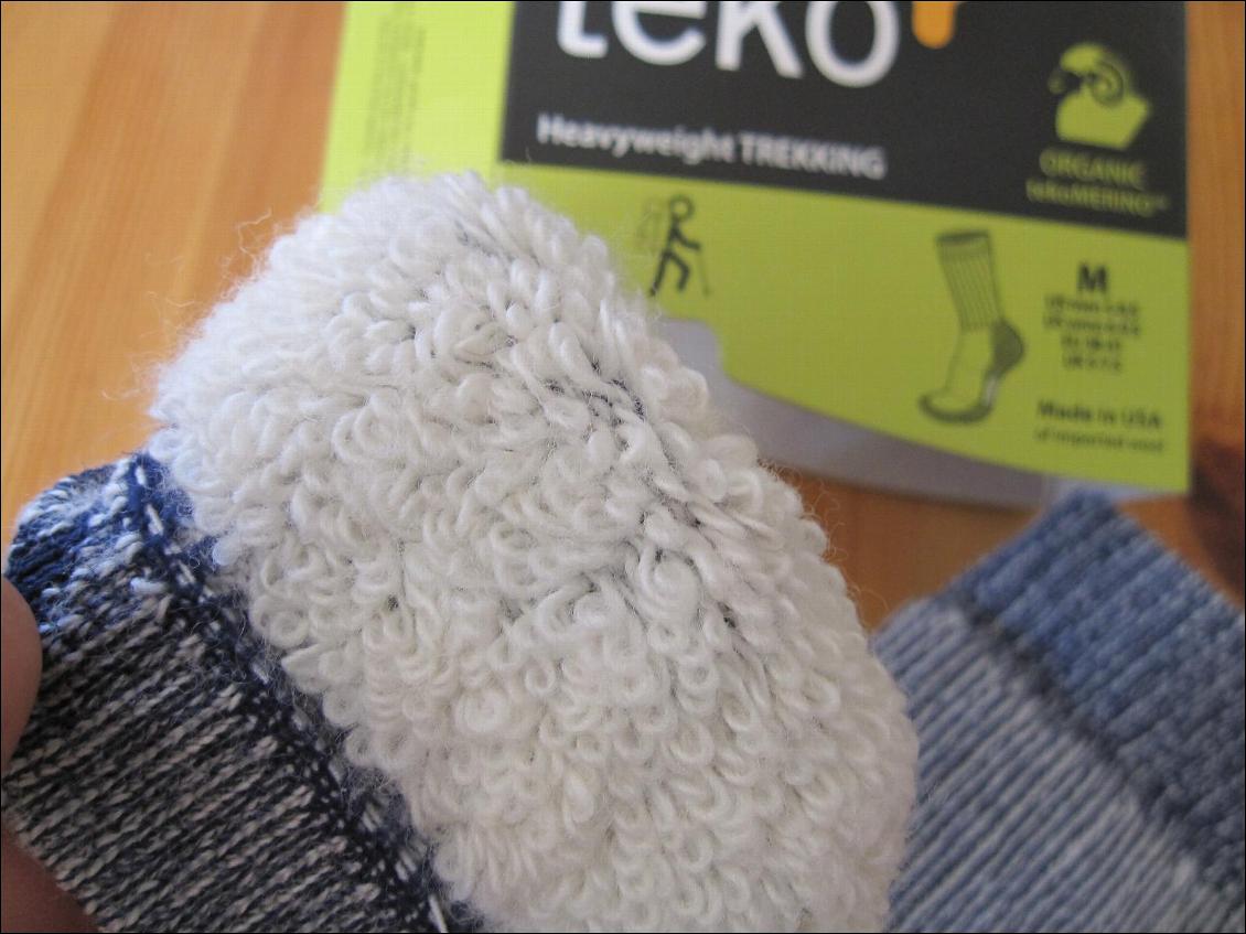 Chaussettes Teko Heavyweight Trekking en laine Mérinos