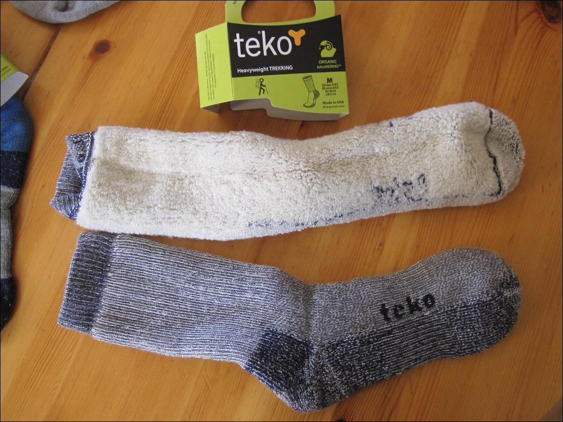 Chaussettes Teko Heavyweight Trekking en laine Mérinos