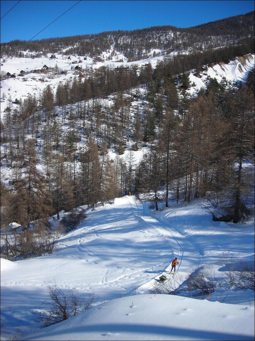 Haute Trace des Escartons à ski pulka