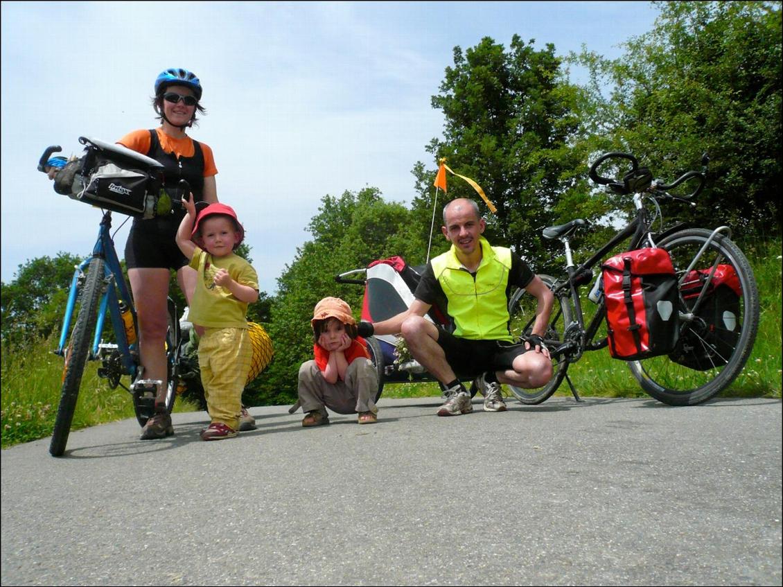 Tour de France à vélo en famille