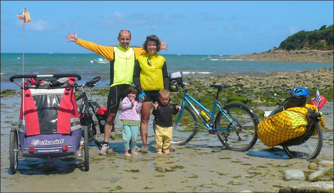 Tour de France à vélo en famille