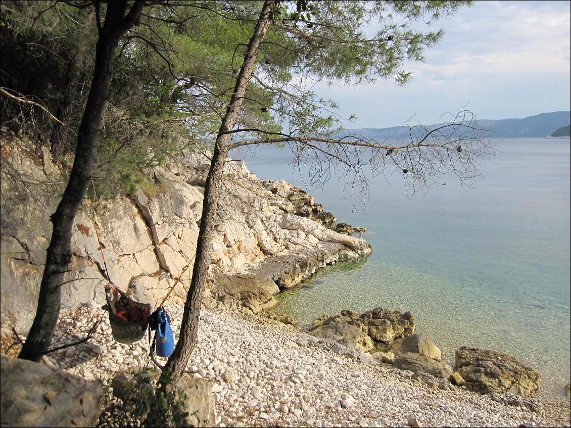 Bivouac en hamac comme à notre habitude