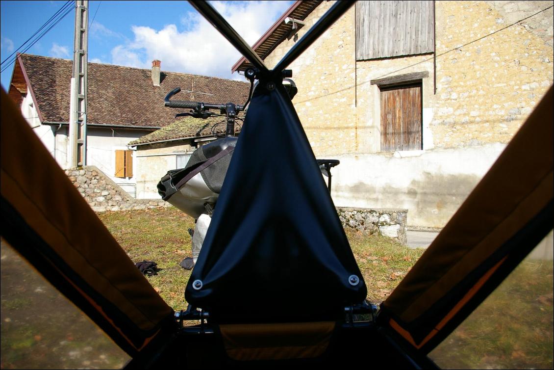 Remorque vélo enfant mono-roue Tout-terrain Single Trailer