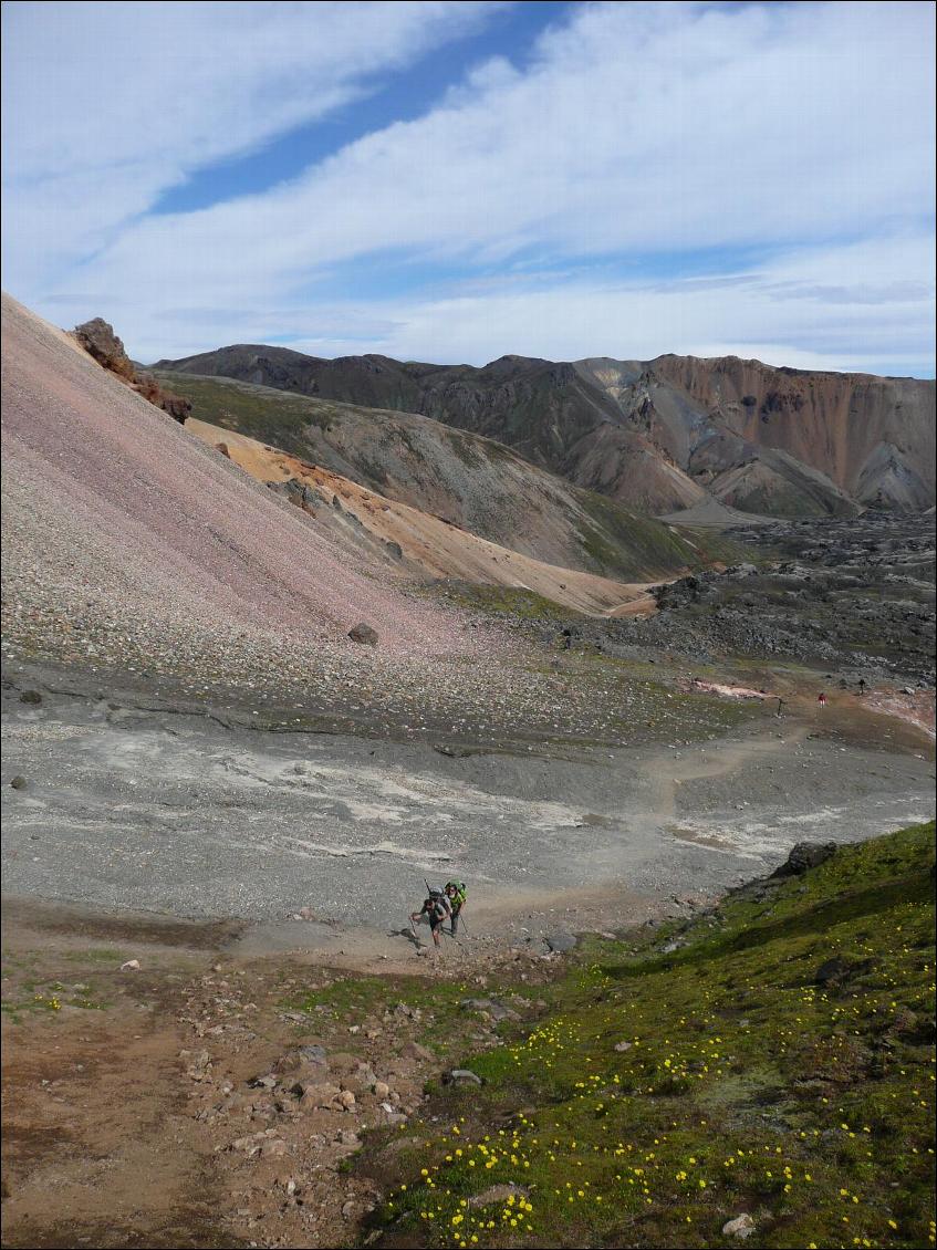 Pas très loin du Landmannalaugar