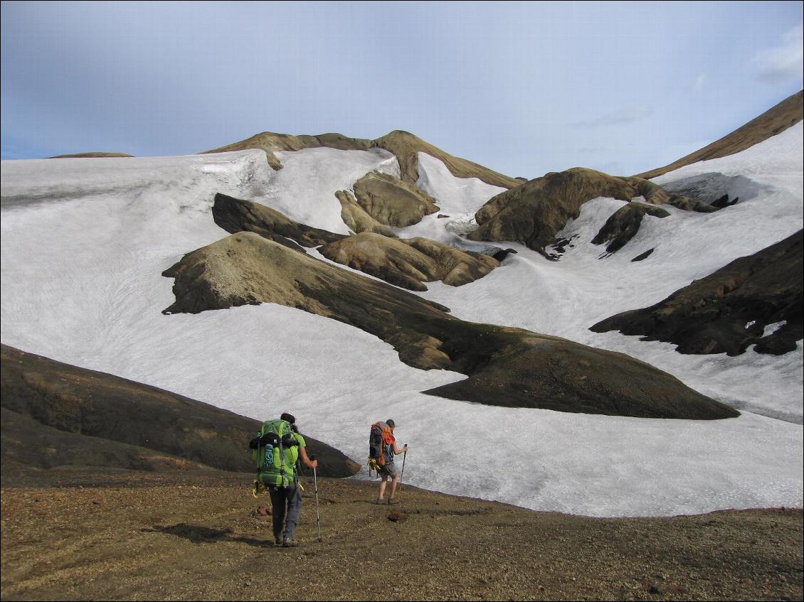 Trek Landmannalaugar-Thorsmörk : Laugavegur : étape 2