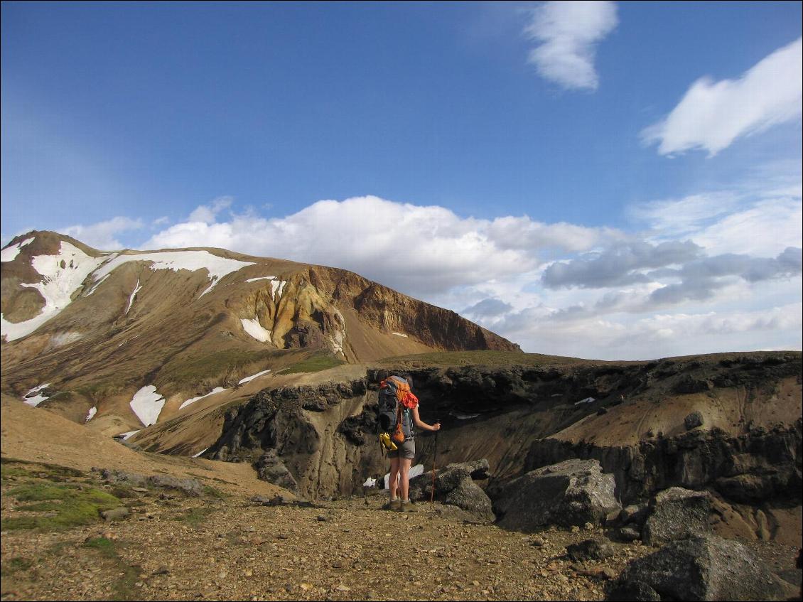 Trek Landmannalaugar-Thorsmörk : Laugavegur : étape 2