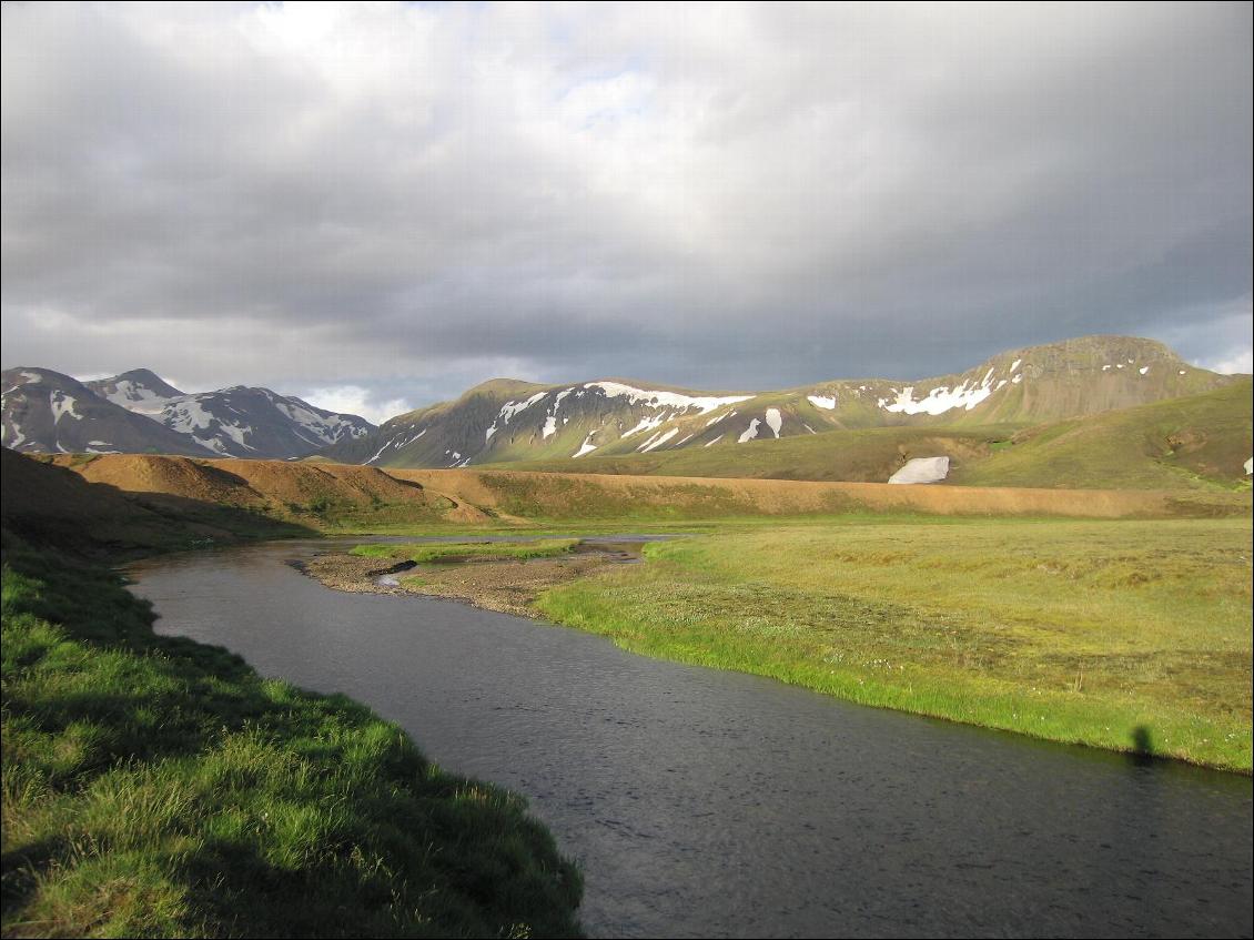 Trek Landmannalaugar-Thorsmörk : au refuge d'Alftavatn