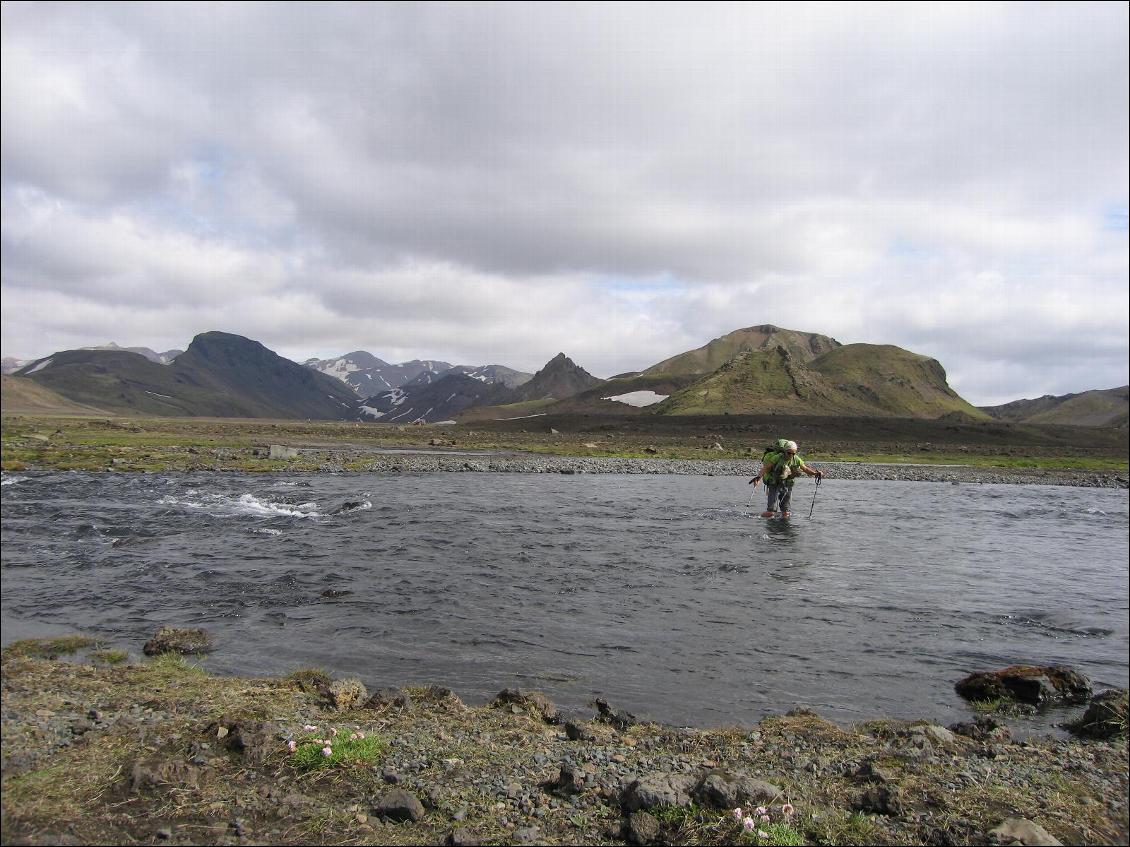 Trek Landmannalaugar–Thorsmörk : Laugavegur étape 3