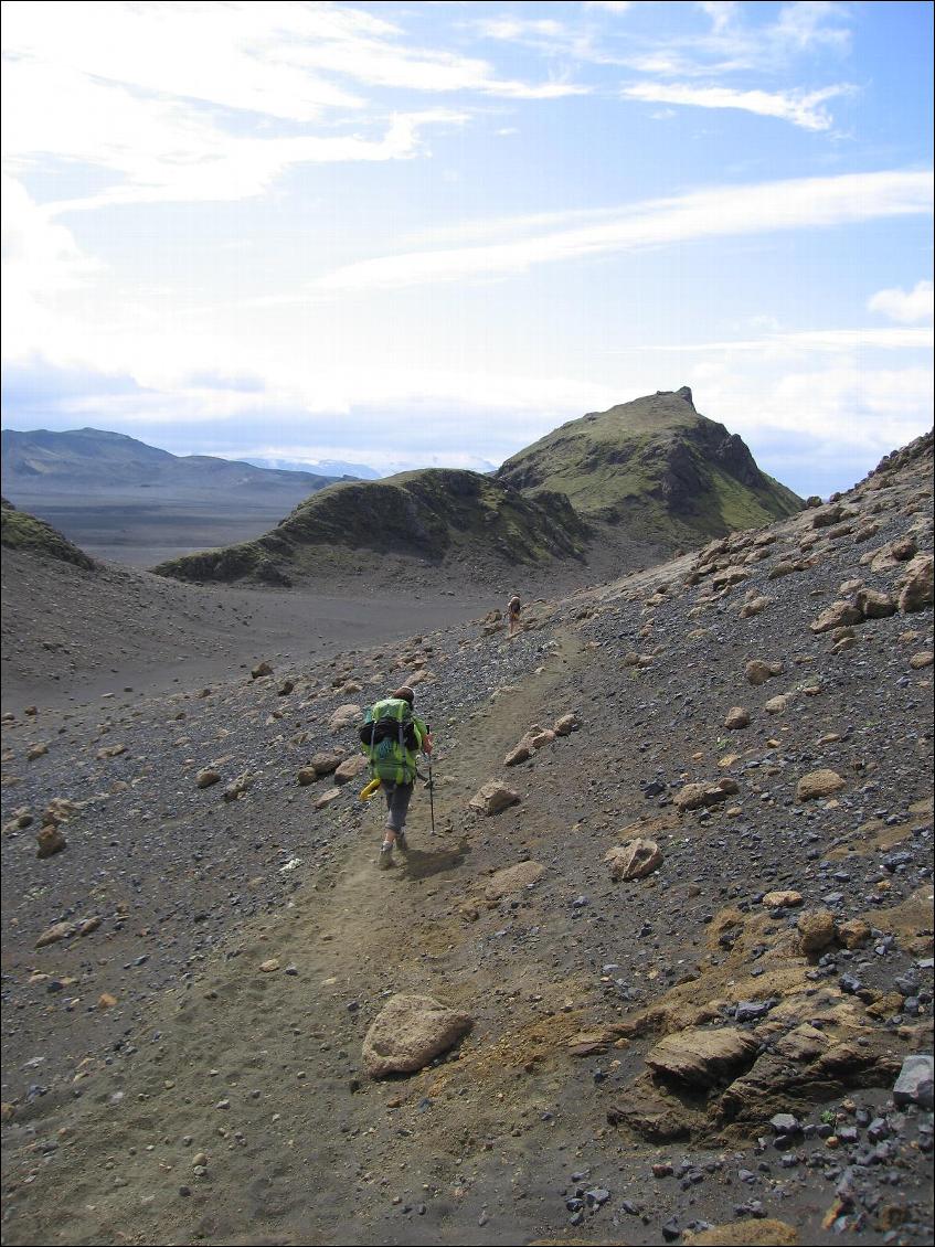 Trek Landmannalaugar–Thorsmörk : Laugavegur étape 3