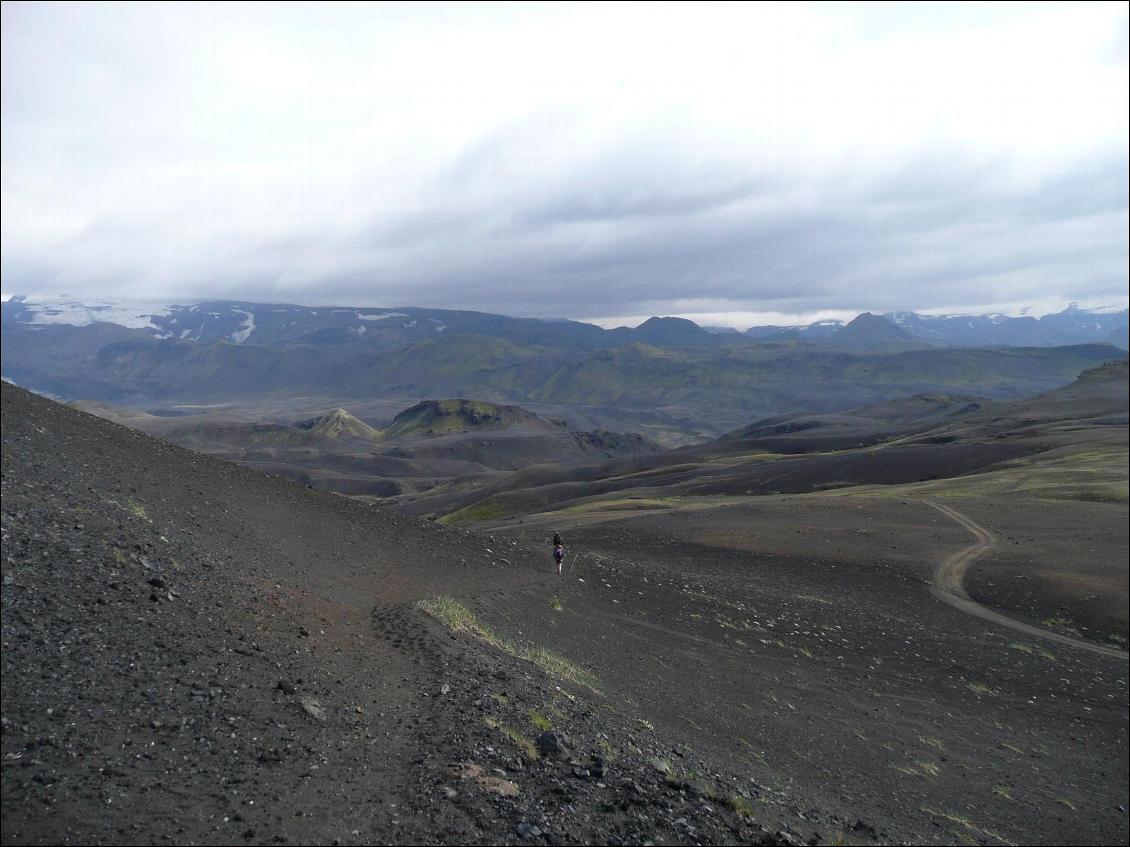 Trek Landmannalaugar–Thorsmörk : Laugavegur étape 3