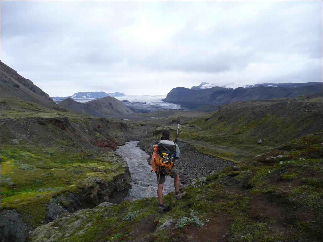 Trek Landmannalaugar-Thorsmörk : Laugavegur étape 4