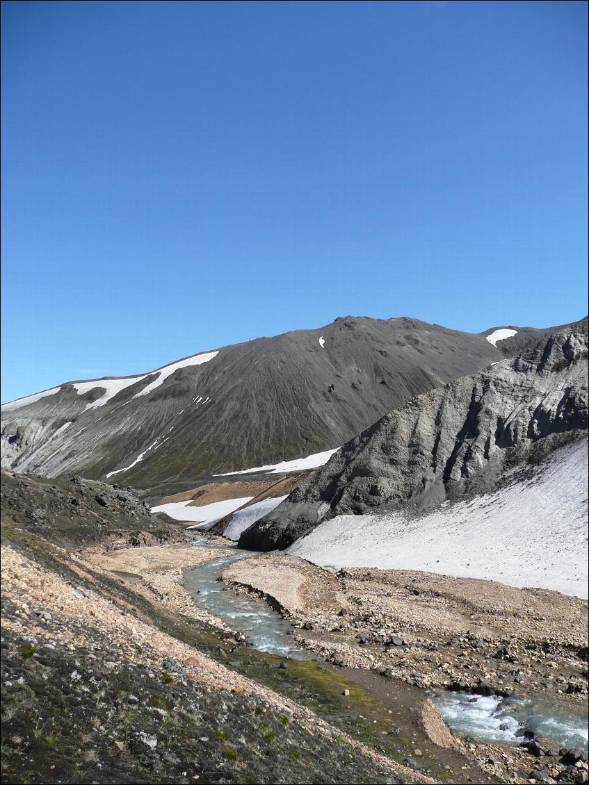 Landmannalaugar : petite randonnée aux abords du site