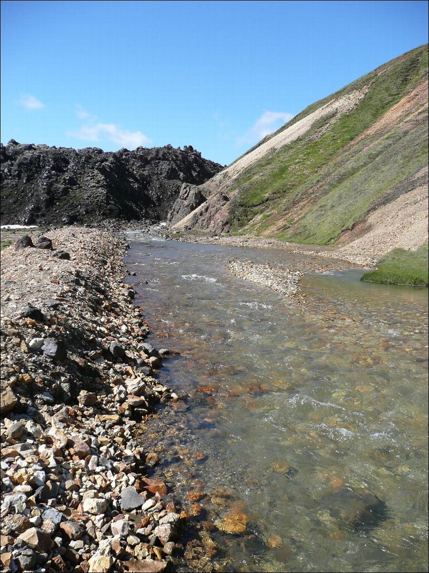 Landmannalaugar : petite randonnée aux abords du site