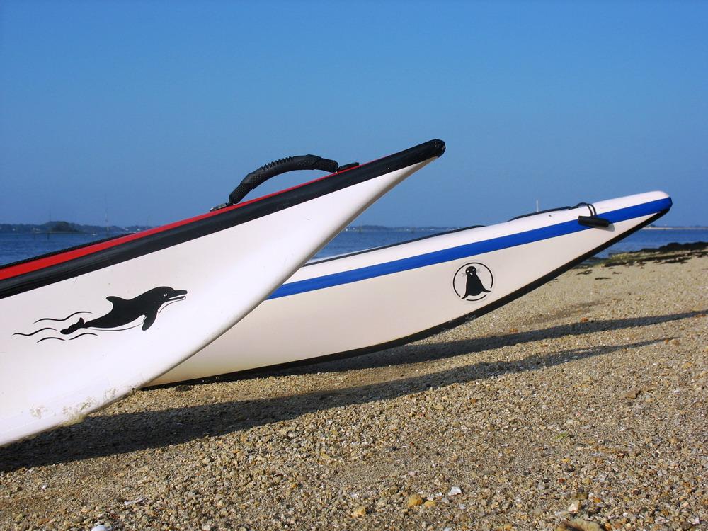 Kayak de mer dans le golfe du Morbihan