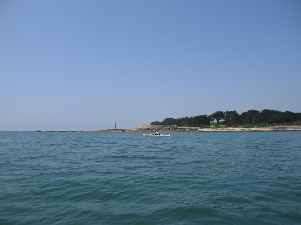 Kayak de mer dans le golfe du Morbihan