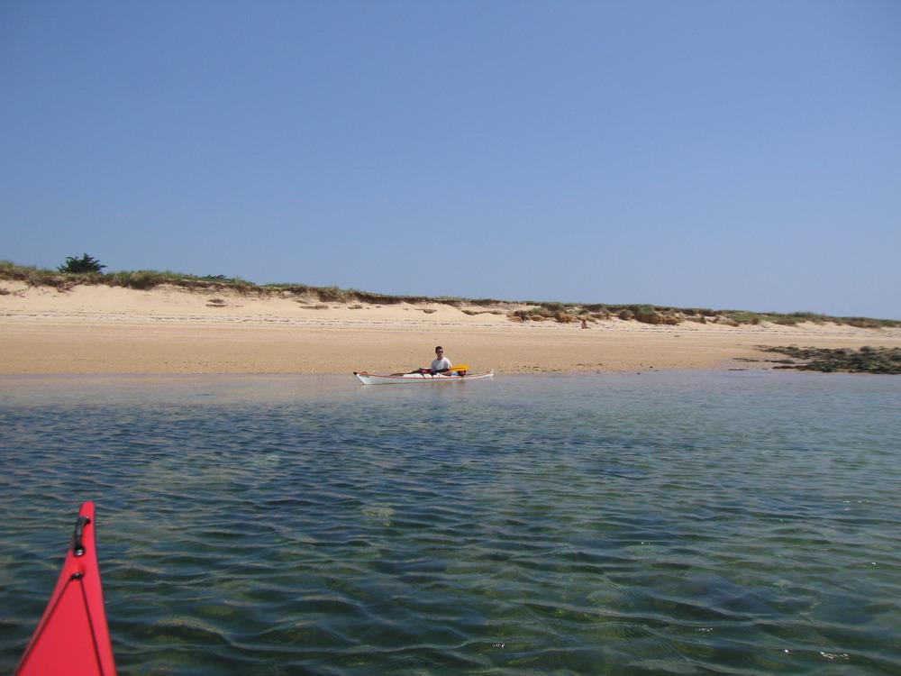 Kayak de mer dans le golfe du Morbihan