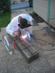 Fabrication d'une remorque à vélo artisanale