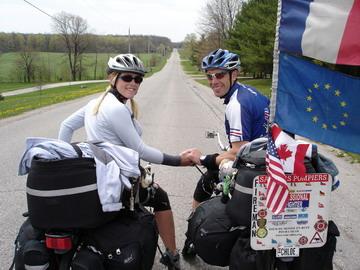 Laurent Robin a bouclé son tour du monde à vélo couché