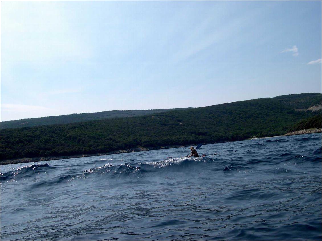 et la mer n'est pas toujours calme...