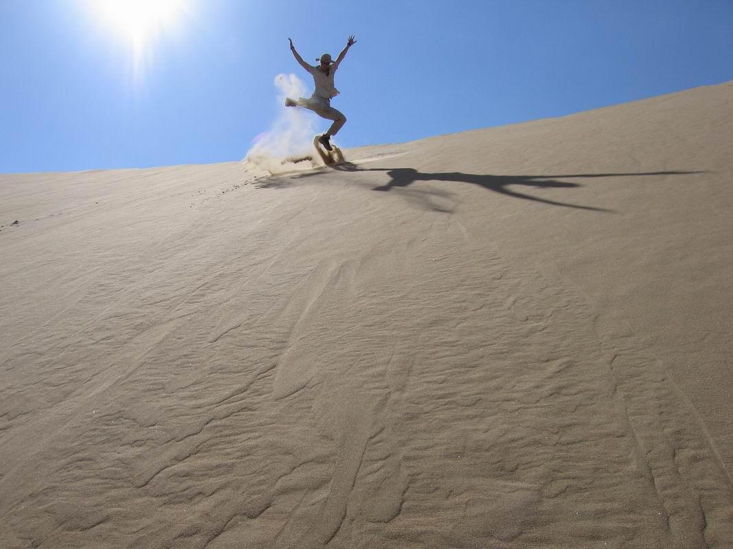 Le sable des dunes "crie" quand on les dévale