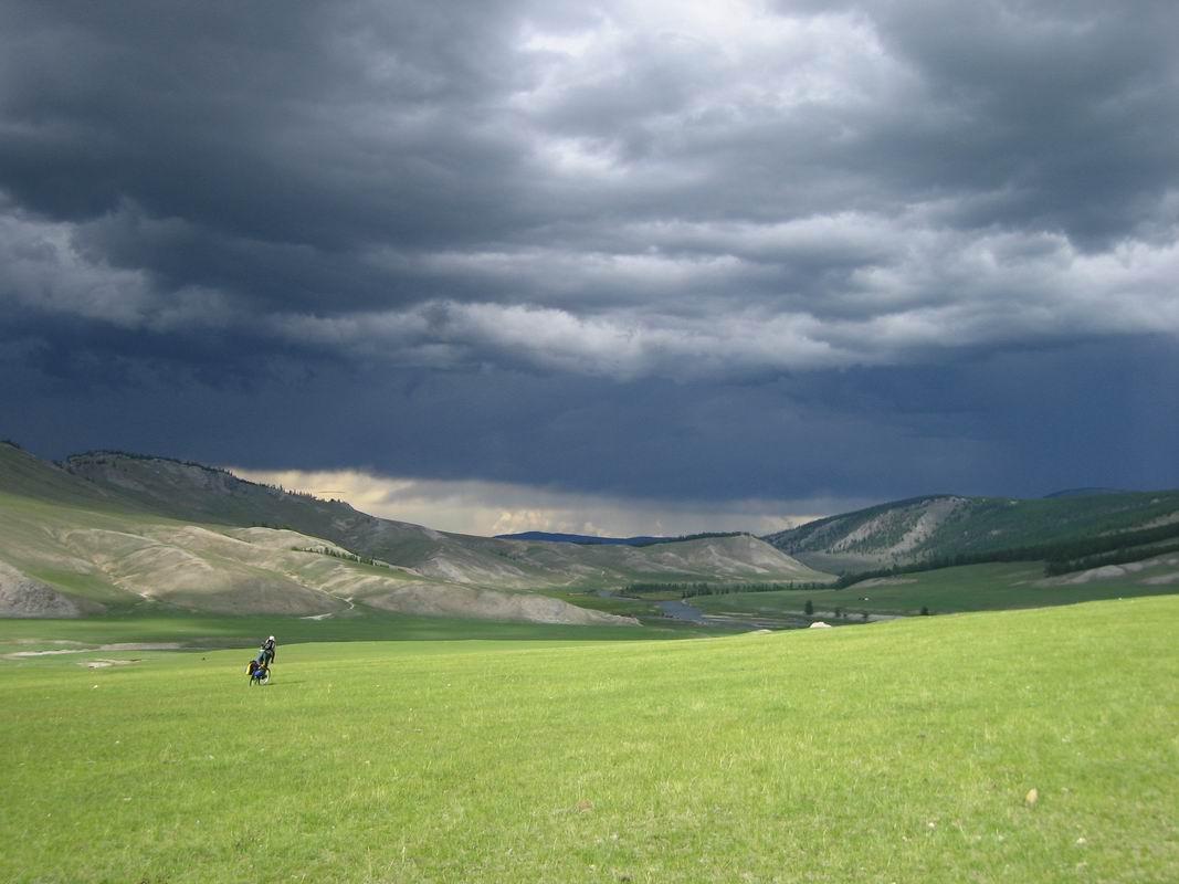 Derniers rayons de soleil avant l'orage