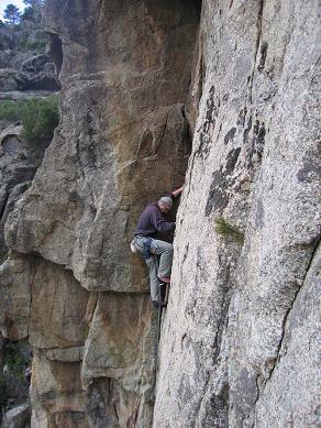 Escalade en Corse, autour de Corte