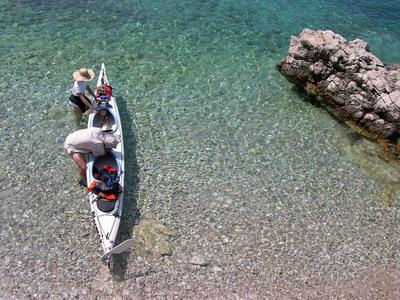 Croatie en kayak