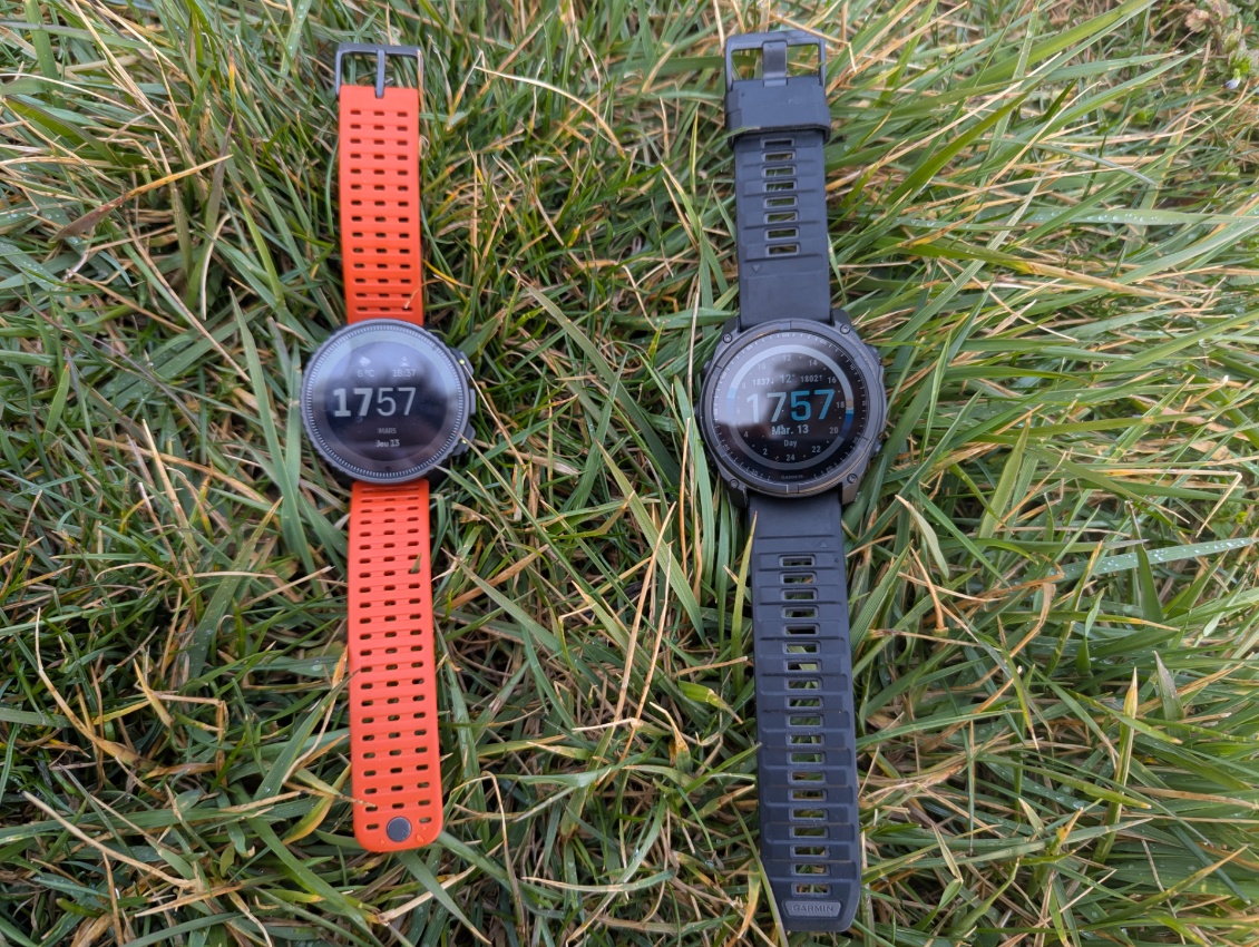 Suunto Vertical Solar et Fenix 8